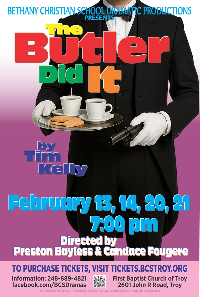 The butler Did It Poster