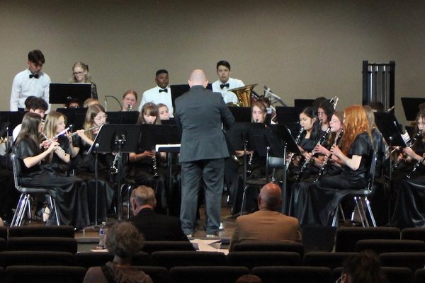 Kids playing in full band
