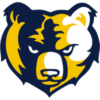 Bethany Christian School Athletics Mascot Bruin Bear Head Graphic Logo